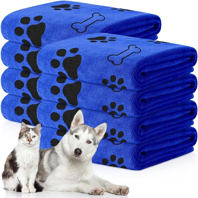 NESTURA Microfiber Pet Bath Towel