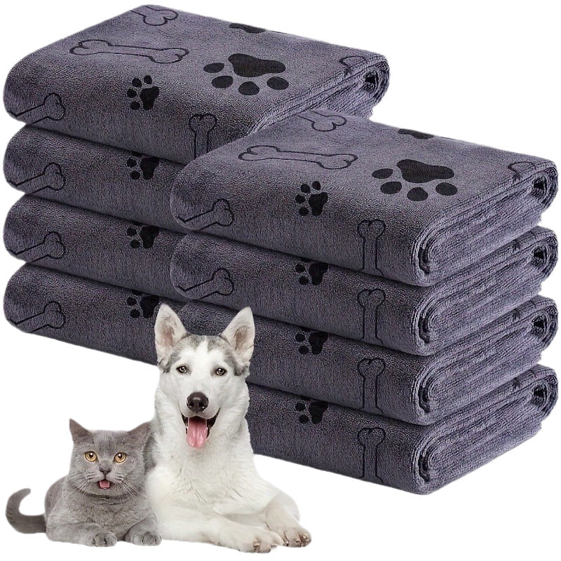 NESTURA Microfiber Pet Bath Towel