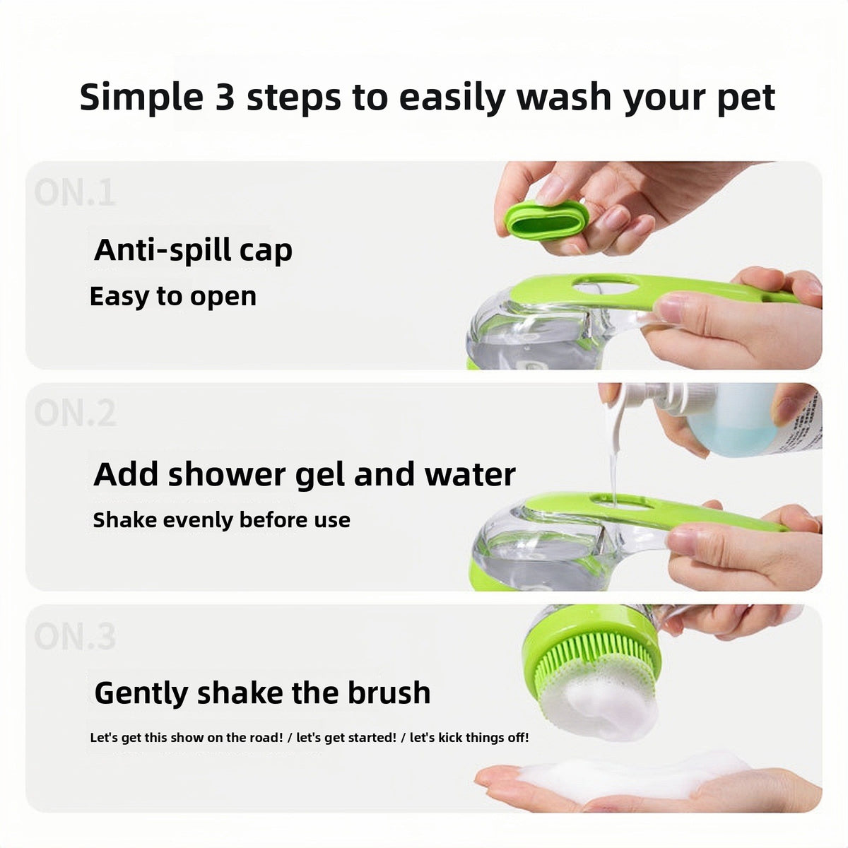 NESTURA SHOWER BRUSH